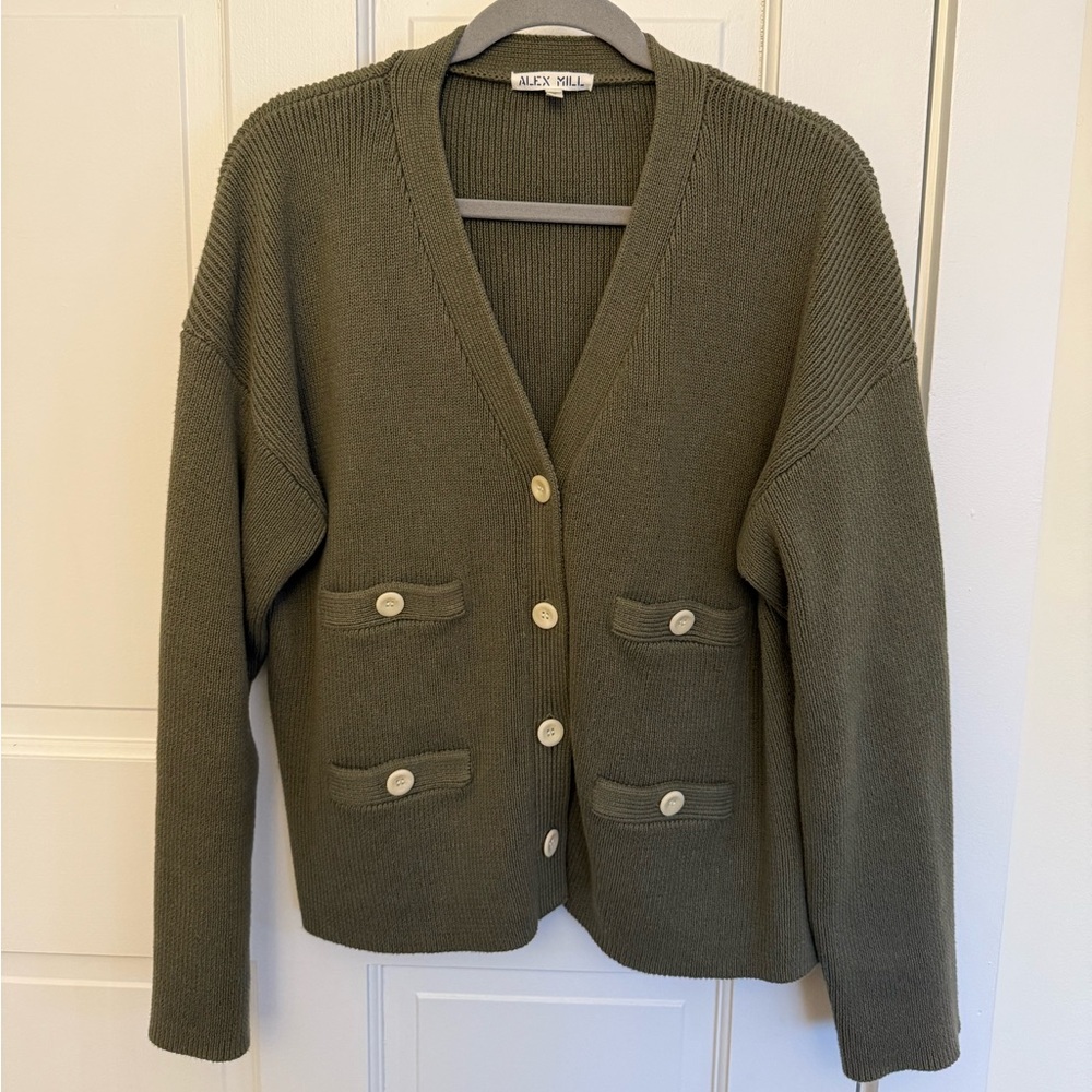 Alex Mill 100% Cotton Cardigan